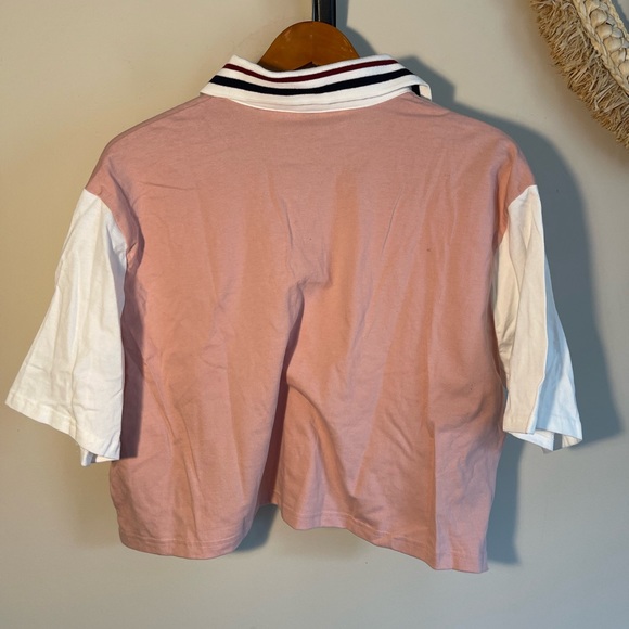 NWT Short Sleeve Rugby Shirt Wild Fable Top size M - Picture 7 of 7